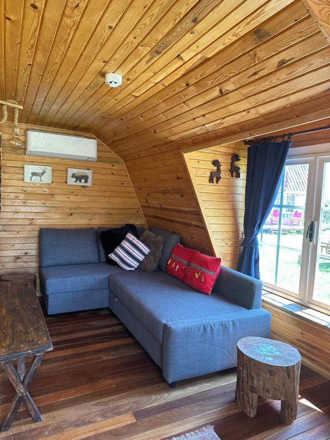Seyyah Cafe Bungalows Aliaga Eksteriør billede