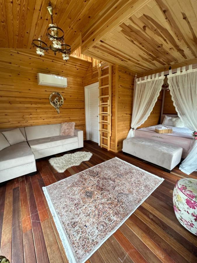 Seyyah Cafe Bungalows Aliaga Eksteriør billede
