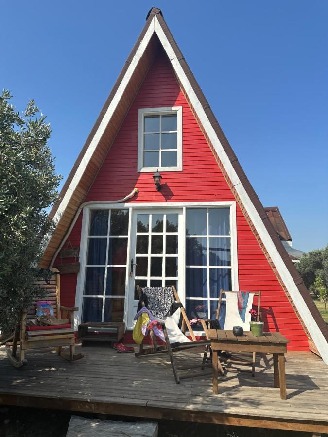 Seyyah Cafe Bungalows Aliaga Eksteriør billede